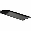 StarTech.com 1U Server Rack Cabinet Shelf - Fixed 7" Deep Cantilever Rackmount Tray for 19" Data/AV/Network Enclosure w/cage nuts, screws 1 thumbnail image