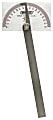 General Tools Stainless Steel Protractors, 6 in, Square Head 1 thumbnail image