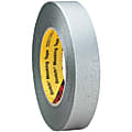 3M™ 225 Masking Tape, 3" Core, 1" x 180', Silver, Pack Of 3