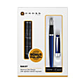 Cross® Bailey Fountain Pen, Medium Point, 0.43 mm, Blue Barrel, Black Ink 1 thumbnail image