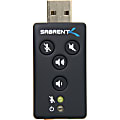 SABRENT USB-SBCV USB 2.0 External 2.1 Surround Sound Adapter