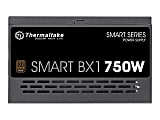 Thermaltake Smart BX1 SPD-750AH2NKB Power Supply - Internal - 120 V AC, 230 V AC Input - 3.3 V DC @ 24 A, 5 V DC @ 18 A, 12 V DC @ 56 A, 12 V DC @ 500 mA, 5 V DC @ 2.5 A Output - 750 W - 1 +12V Rails - 1 Fan(s) - ATI CrossFire Supported