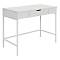 Office Star™ Contempo 40"W Worksmart Sit-To-Stand Desk, White Oak