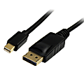 StarTech.com Mini DisplayPort To DisplayPort Cable , 6' 1 thumbnail image