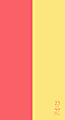 2025-2027 Willow Creek Press Checkbook 2-Year Monthly Academic Pocket Planner, 3-1/2" x 6-1/2”, Coral Lemon Duotone, July 2025 To June 2027, 55014 1 thumbnail image