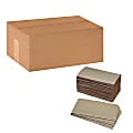 SKILCRAFT® Single Fold 1-Ply Paper Towels, 90% Recycled, Kraft, 250 Sheets Per Roll, Pack Of 16 Rolls (AbilityOne 8540-01-359-0798) 1 thumbnail image