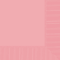 Amscan Lunch Napkins, 6-1/2" x 6-1/2", New Pink, 100 Napkins Per Pack, Case Of 4 Packs 1 thumbnail image