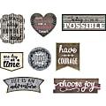 Teacher Created Resources Clingy Positive Accents - 11 (Shape) Shape - Residue-free - Assorted - 1 Pack 1 thumbnail image