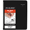 AT-A-GLANCE® DayMinder® Executive 2027 Weekly Monthly Planner with Notes, Black, Medium, 7" x 8 3/4" 1 thumbnail image