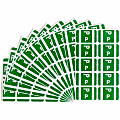 Smead® ACCS Alphaz® Permanent Color-Coded Label Refill Pack, P, Dark Green, Pack Of 100 1 thumbnail image