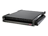 APC Rack Side Air Distribution 208/230V 50/60HZ - Fan unit - black - 2U - for P/N: AP8702S-WWX340, AR3103, AR3103SP, AR3106SP, AR9300SP, SRT1000RMXLI, SRT1000RMXLI-NC 1 thumbnail image