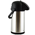 Mr. Coffee Javamax 71 Oz Vacuum-Sealed Pump Pot, Black/Silver 1 thumbnail image