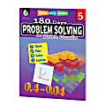 Shell Education 180 Days Of Problem Solving Grade 5 - Office Depot