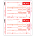 ComplyRight™ 1099-MISC Tax Forms, Carbon Interleaved, Outside Copies A And C/Inside Copy B, 3-Part Self-Mailer, 9" x 11", Pack Of 100 Forms 1 thumbnail image