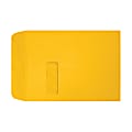 LUX #9 1/2 Open-End Window Envelopes, Top Left Window, Self-Adhesive, Sunflower, Pack Of 250 1 thumbnail image