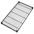 OFM Extra Wire Shelves For Heavy-Duty Storage Units, 1"H x 36"W x 18"D, Black, Pack Of 2