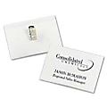 Avery® Clip Style Name Badges, Side Loading, 2 1/2" x 3 3/4", Box Of 100 1 thumbnail image