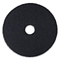 Boardwalk Stripping Floor Pads, 18", Black, Pack Of 5 Pads