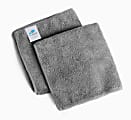 IdeaPaint Microfiber Cleaning Cloths, 11" x 11", Gray, Pack Of 2 Cloths 1 thumbnail image