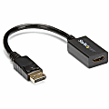 StarTech.com DisplayPort to HDMI Adapter - 1920x1200 - HDMI Video Converter - Latching DP Connector - DP2HDMI2 1 thumbnail image