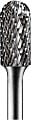Carbide Cylindrical/Radius Bur Bit, 3/8Dia.x3/4L Cut, 1/4 Shank, Alt. Diamond 1 thumbnail image