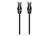 Belkin Slim - Patch cable - RJ-45 (M) to RJ-45 (M) - 14 ft - UTP - CAT 6 - molded, snagless - white 1 thumbnail image