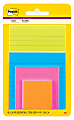 Post-it® Super Sticky Notes, Multi Sizes, Energy  Boost Collection, Lined and Unlined Notes, 4 Pads/Pack, 45 Sheets/Pad 1 thumbnail image