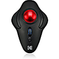 Kodak IMOUSE Q40 Wireless Ergonomic Trackball Mouse - Optical - Wireless - Radio Frequency - USB - 4800 dpi - IMOUSEQ40 1 thumbnail image