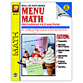 Remedia Publications Menu Math Book, Ice Cream Parlor Multiplication & Division, Grade 3 To 6 1 thumbnail image