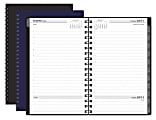 Office Depot® Brand 14-Month Daily Academic Planner, 4 7/8" x 8", Assorted Colors, July 2017 to August 2018