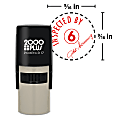 Custom 2000 Plus PrintPro R17 Self-Inking Stamp, 9/16" Diameter, Round/Circle 1 thumbnail image