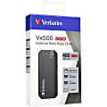 Verbatim 480GB Vx500 External SSD USB 3.1 Gen 2 Graphite Notebook