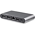 StarTech.com USB C Multiport Adapter - Dual 4K Monitor - Windows - USB-C to Dual DisplayPort Adapter - 2x USB-A Ports - 100W PD 3.0 - GbE - Dual 4K monitor USB C multiport adapter for Windows turns your USB-C laptop into a portable workstation