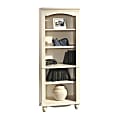 Sauder® Harbor View 73"H 5-Shelf Bookcase, Antiqued White