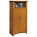 Sauder® Mission Collection Computer Armoire, 67 3/4"H x 34"W x 22"D, Fruitwood 1 thumbnail image