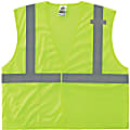 Ergodyne GloWear® Safety Vest, 8210HL Economy Mesh Type-R Class 2, Small/Medium, Lime 1 thumbnail image