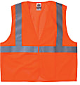 Ergodyne GloWear® Safety Vest, 8210HL Economy Mesh Type-R Class 2, Small/Medium, Lime