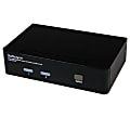 StarTech.com 2 Port USB HDMI KVM Switch with Audio and USB 2.0 Hub