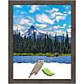 Amanti Art Hardwood Chocolate Picture Frame, 25" x 31", Matted For 22" x 28"