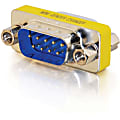 C2G - Serial gender changer - DB-9 (M) to DB-9 (M) - white 1 thumbnail image