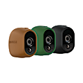 Arlo Wireless Camera Cases, Brown/Gray/Black, Pack Of 3