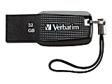 Verbatim 32GB Ergo USB Flash Drive - Black - The Verbatim Ergo USB drive features an ergonomic design  - 70876 1 thumbnail image