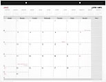 Office Depot® Brand Monthly Desk Calendar, 21-3/4" x 17", White, January To December 2022, OD202600 1 thumbnail image