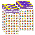 Trend superShapes Stickers, Star Medley, 800 Stickers Per Pack, Set Of 6 Packs
