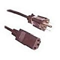 Belkin - Power cable - NEMA 5-15 (M) to power IEC 60320 C13 - 3 ft - black