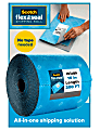Scotch® Flex & Seal Shipping Roll, 15" x 200', Light Blue 1 thumbnail image
