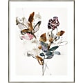 Amanti Art Playing Flower 1 by Design Fabrikken Wood Framed Wall Art Print, 33”W x 41”H, White