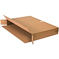 Partners Brand Side Loading Corrugated Boxes, 36" x 5" x 24", Kraft, Pack Of 20