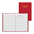 AT-A-GLANCE® 12-Month Daily Reminder Standard/Business Diary, 5-3/4" x 8-1/4", Red, January To December, AAGSD38913