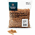 Business Source Quality Rubber Bands - Size: #8 - 0.9" Length x 0.1" Width - Sustainable - Rubber - Crepe - 5200 / Pack 1 thumbnail image